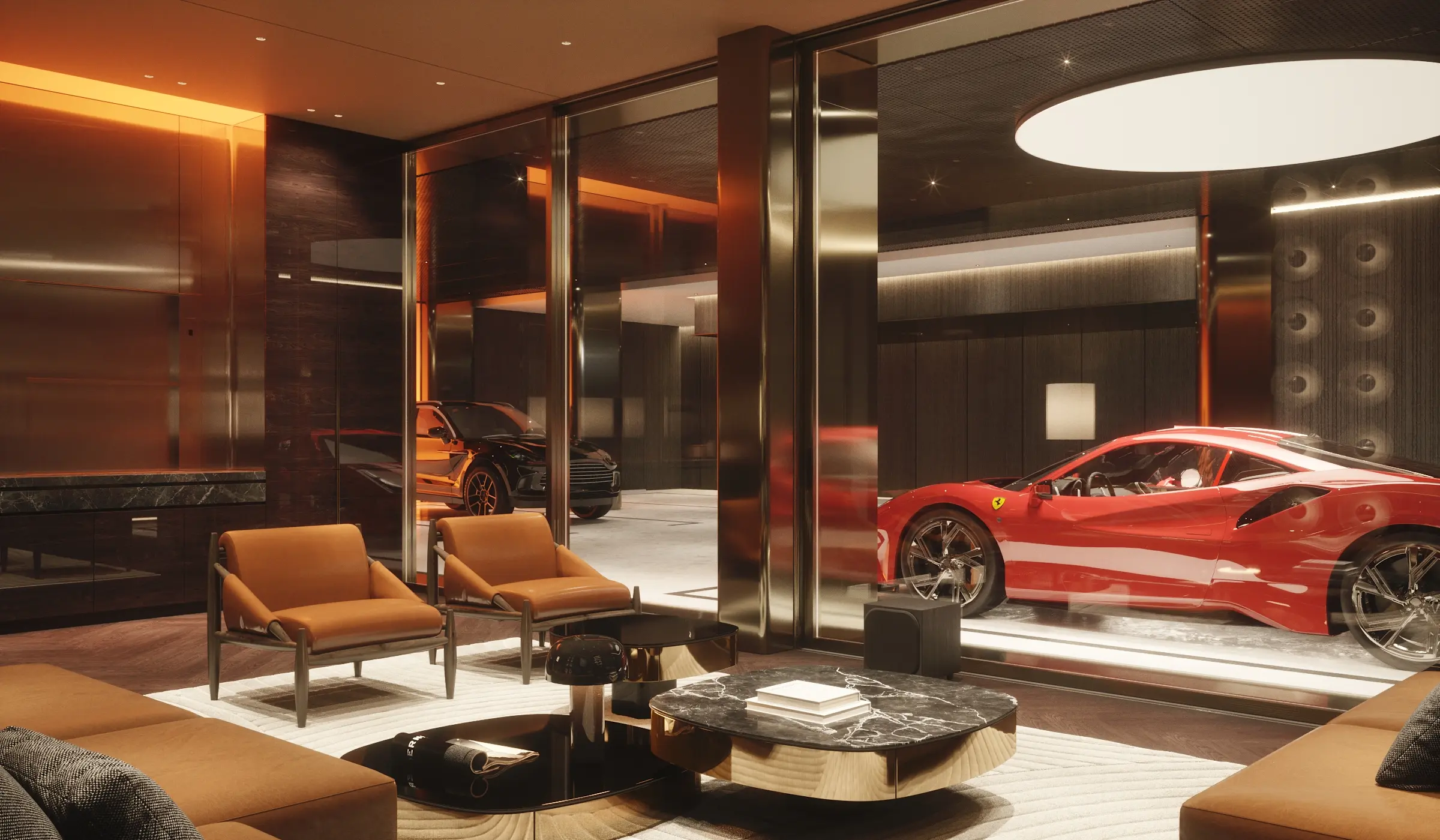 Automotive lounge