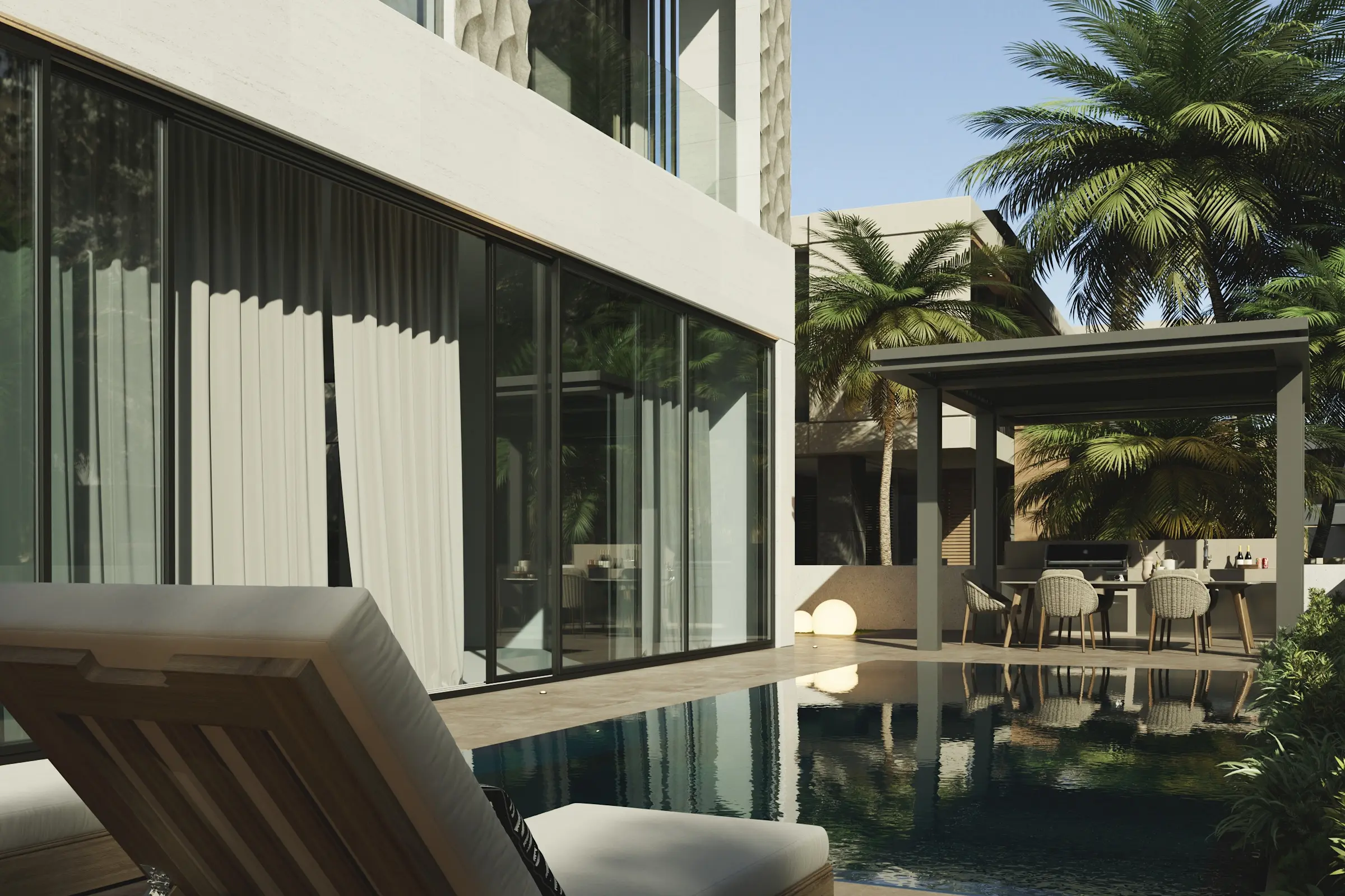 Pool terrace